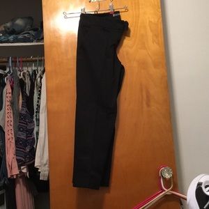 New York and Company Cropped Black Dress Pants
